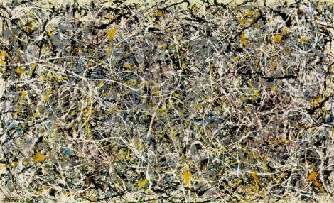 Composición Nº1, Pollock, 1950